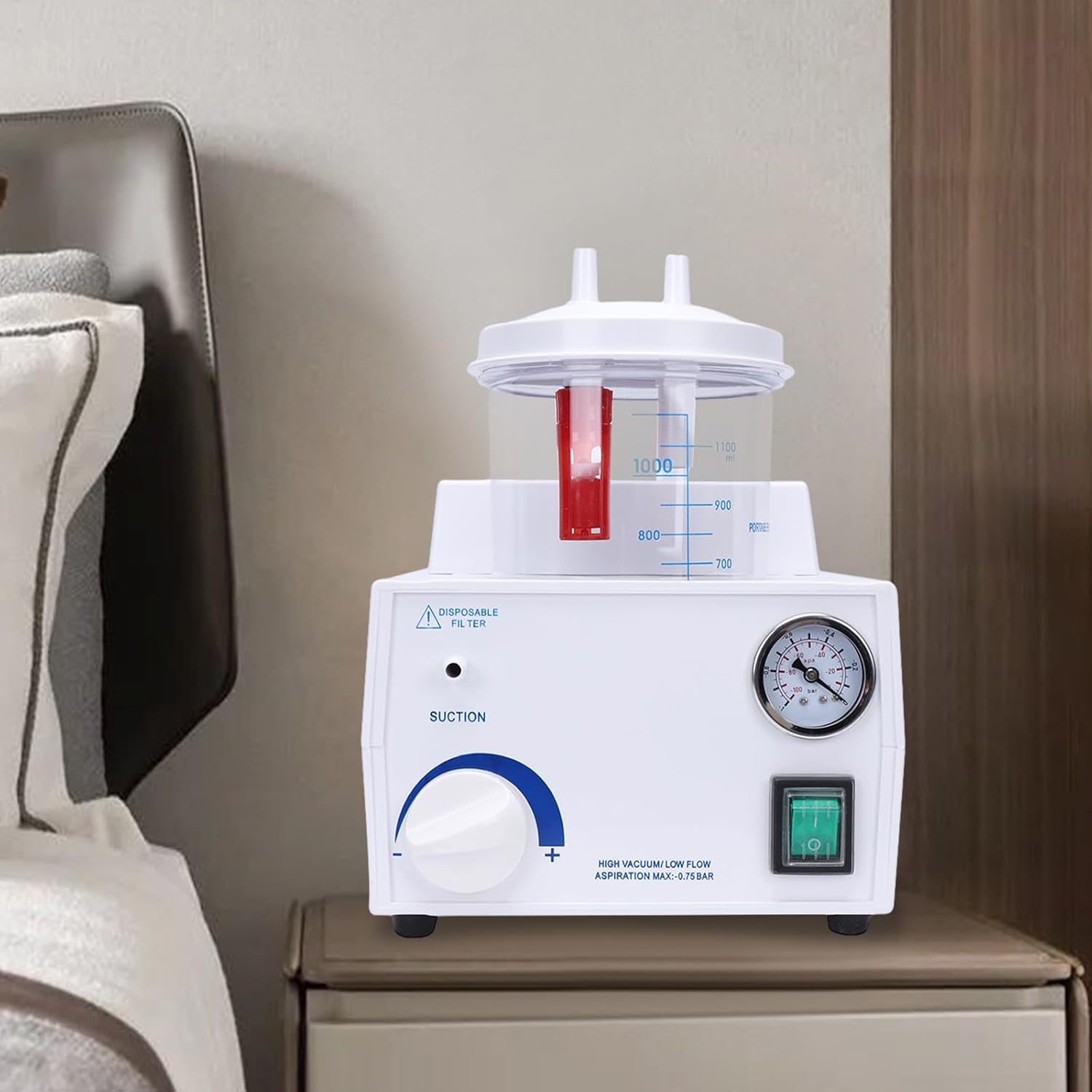 Portable Dental Suction Machine for Home and Emergency Use