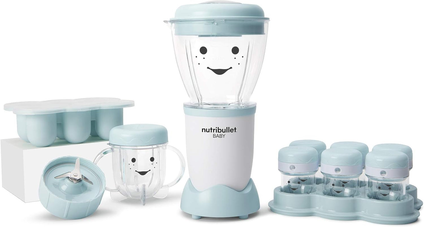 NutriBullet NBY-50100 Baby: 32-oz Blue | Renewed