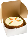 Reversible Bakery Boxes 12 x 12 x 6 in - Tall Cake Packaging
