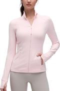 Butterluxe Hip Length Jacket for Women - Full Zip Athletic Track Top