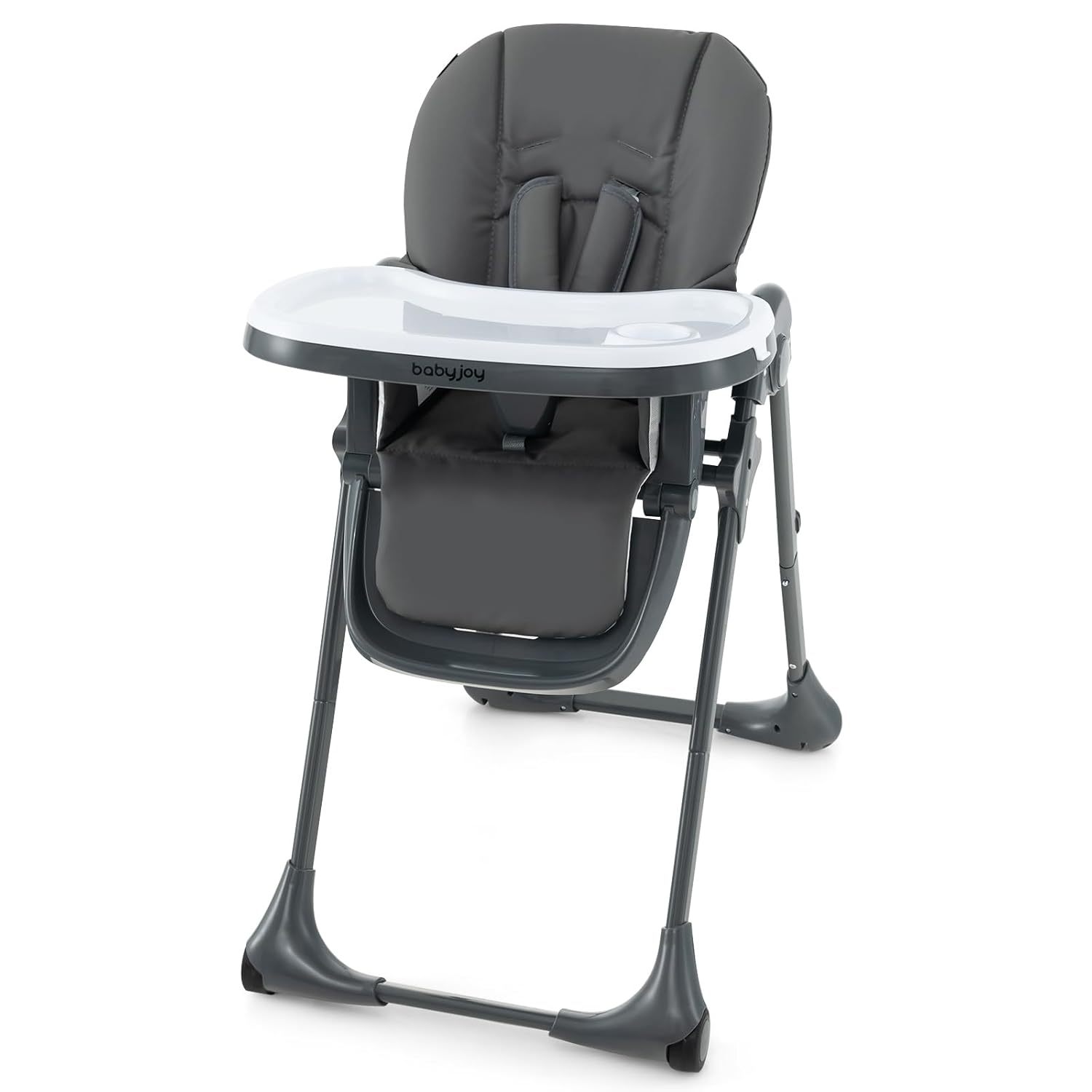 BABY JOY Convertible High Chair for Babies & Toddlers - Dark Gray