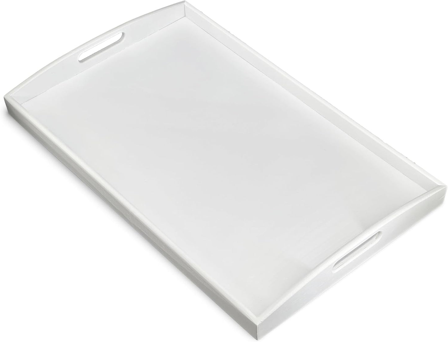 Extra Large Bamboo Serving Tray with Handles for Every Occasion