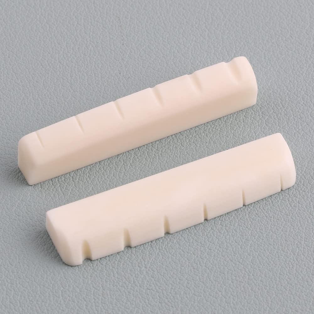 Enhance Tone: 2 x Pre-Slotted Bone Nuts for YMH FG Acoustic
