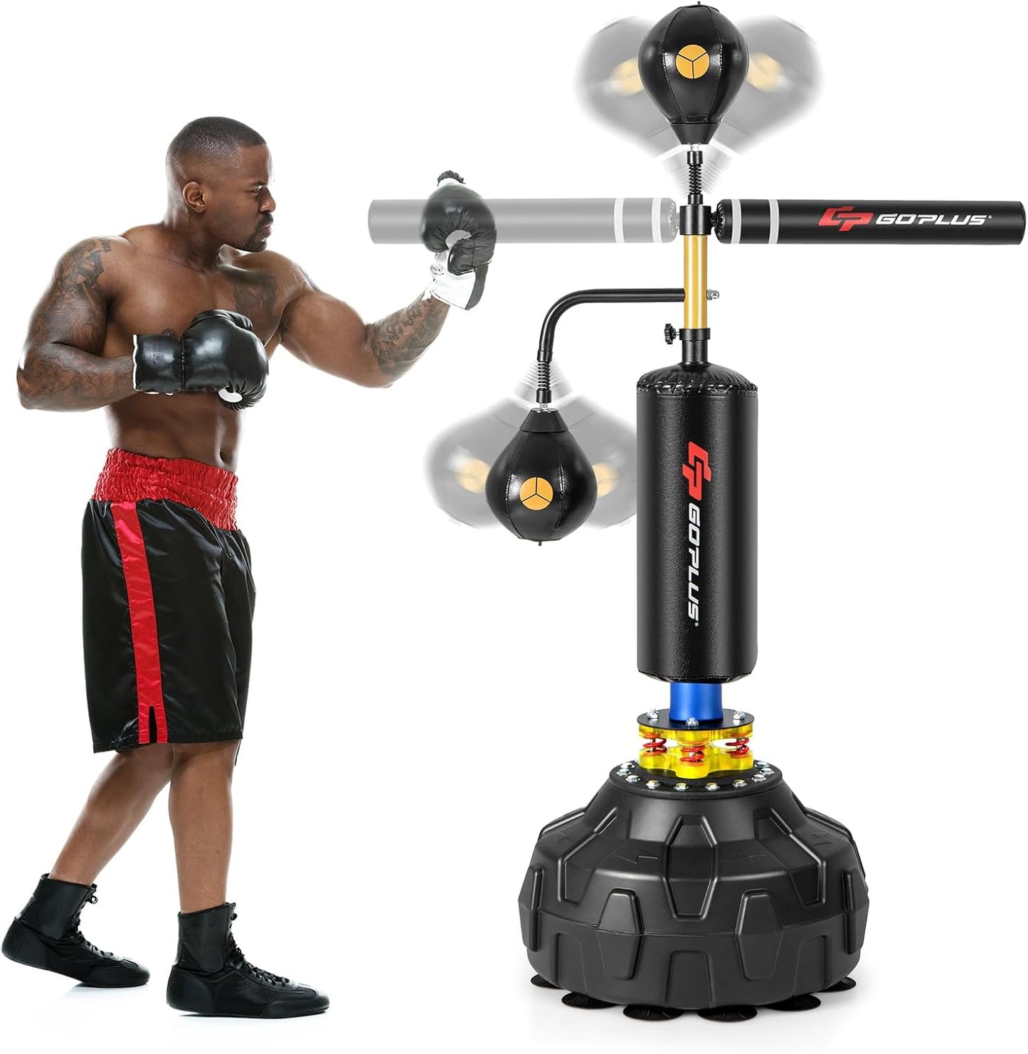 Goplus Freestanding Speed Trainer for Dynamic Boxing