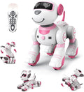 Remote Control Robot Dog Toy for Kids (Pink) - Programmable