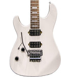 GoDpsMusic 6 String Sawtooth ST-M24 Left Handed Satin White - 24-Fret