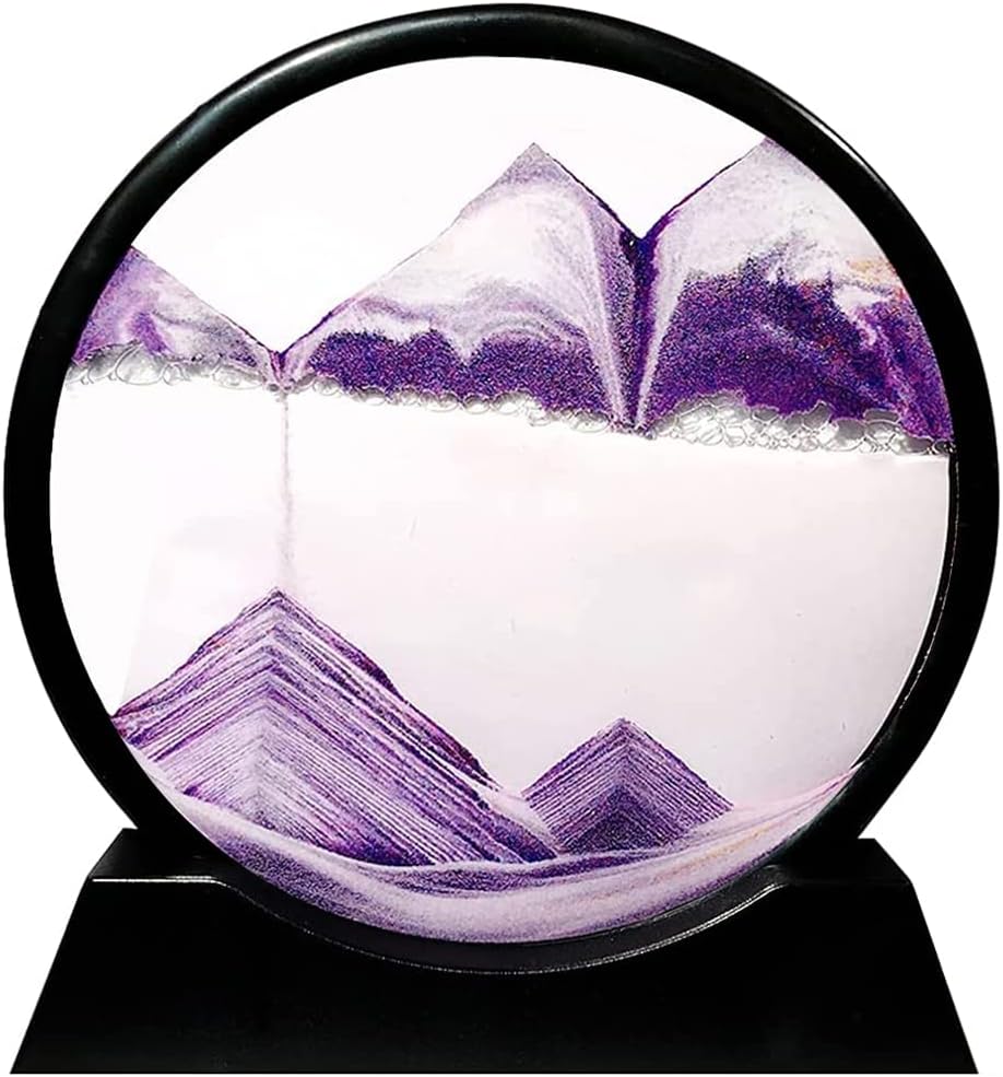 Muyan Moving Sand Art Picture for Relaxation and Decoration