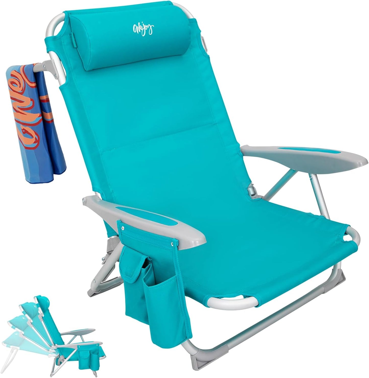 #WEJOY 4-Position Lightweight Beach Chair