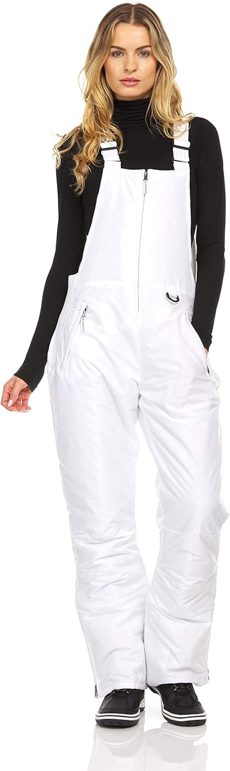 Arctic Quest Womens Ski Snow Bibs Pants for Winter Adventures