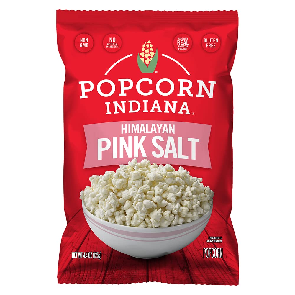 Popcorn Indiana Himalayan Pink Salt Popcorn for Delicious Snacking