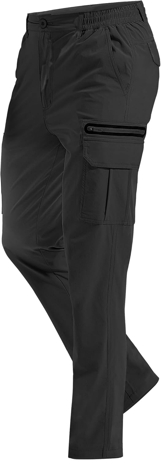MOURCE Mens Hiking Pants Lightweight Quick Dry Water Resistant