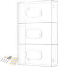 Storage Standard Triple Glove Box Holder Wall Mount - Quick Access