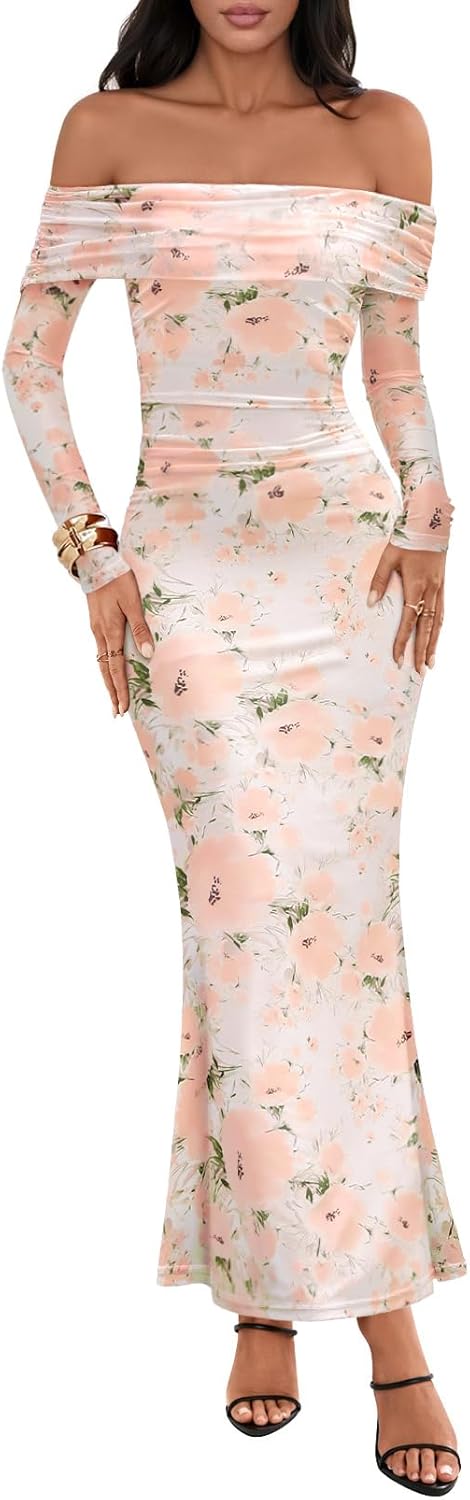 Stunning Floral Maxi Dress for Women - Perfect for Weddings