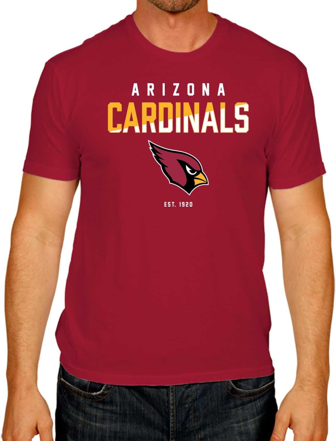 NFL Arizona Cardinals Color Block T-Shirt for Game Day Style