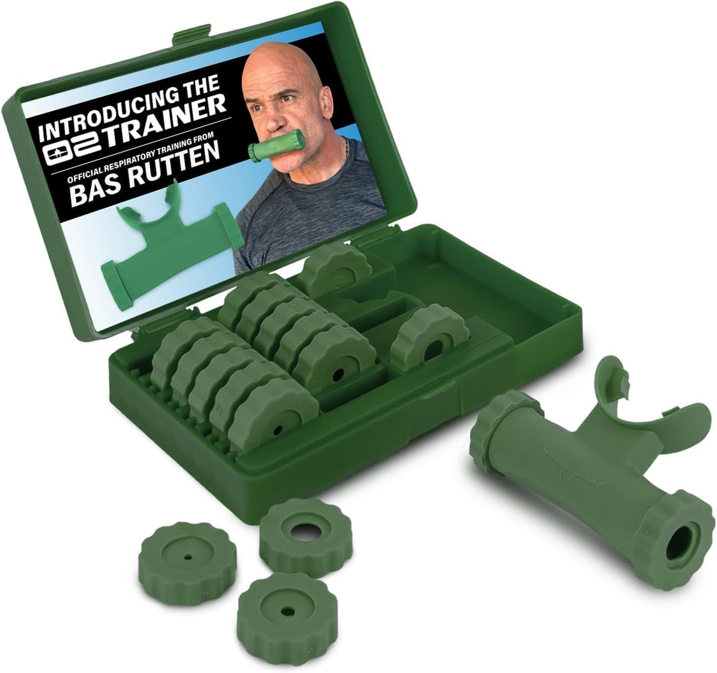 Bas Rutten O2Trainer: Ultimate Breathing Muscle Trainer