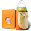 Portable Bottle Warmer for Travel - Adjustable 38-50C Fast Night