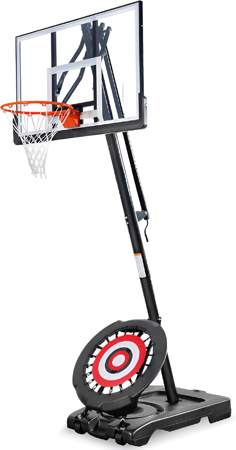Portable Basketball Hoop with Adjustable Height for All Ages