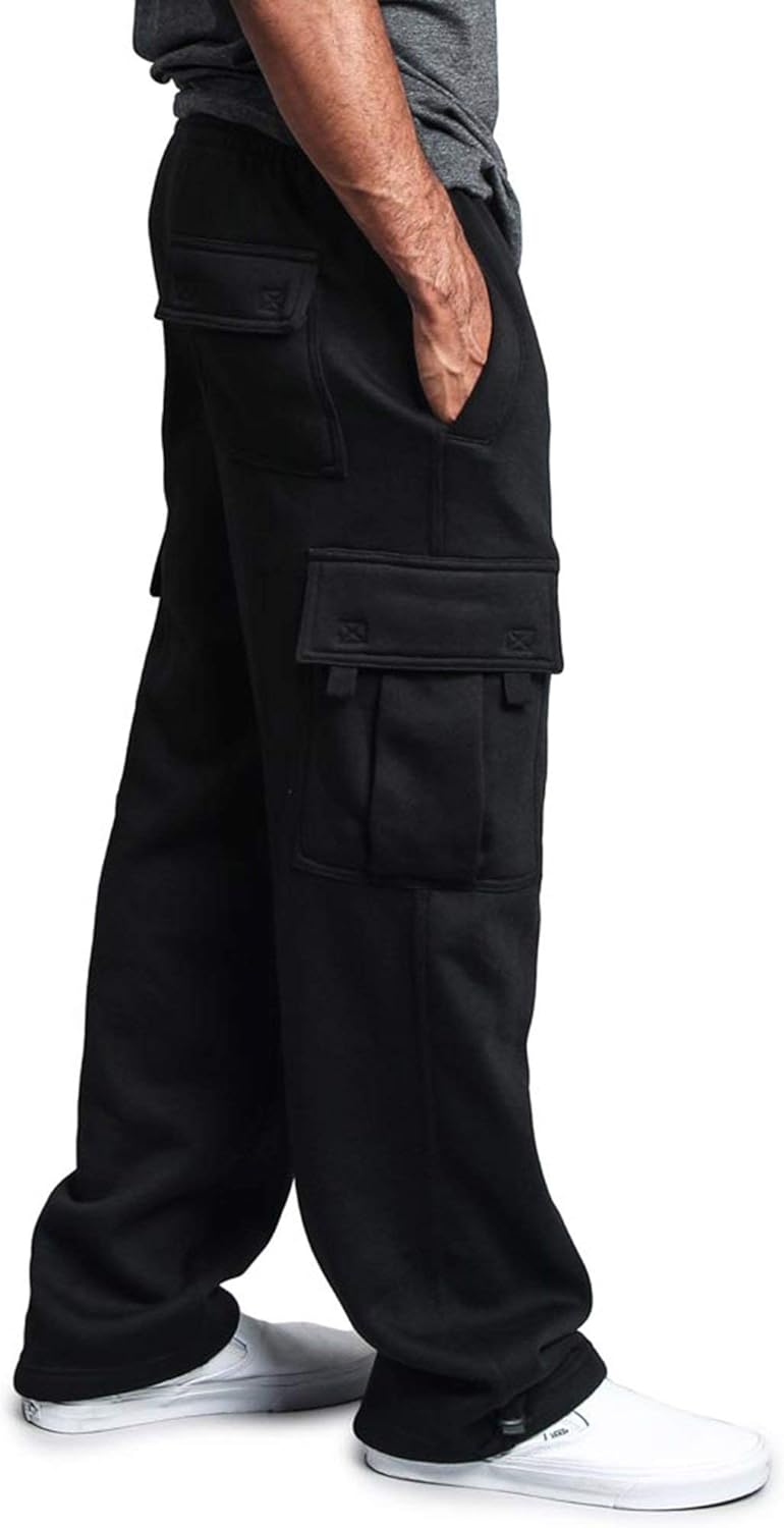 G-Style USA Men's Solid Fleece Heavyweight Cargo Pants Review