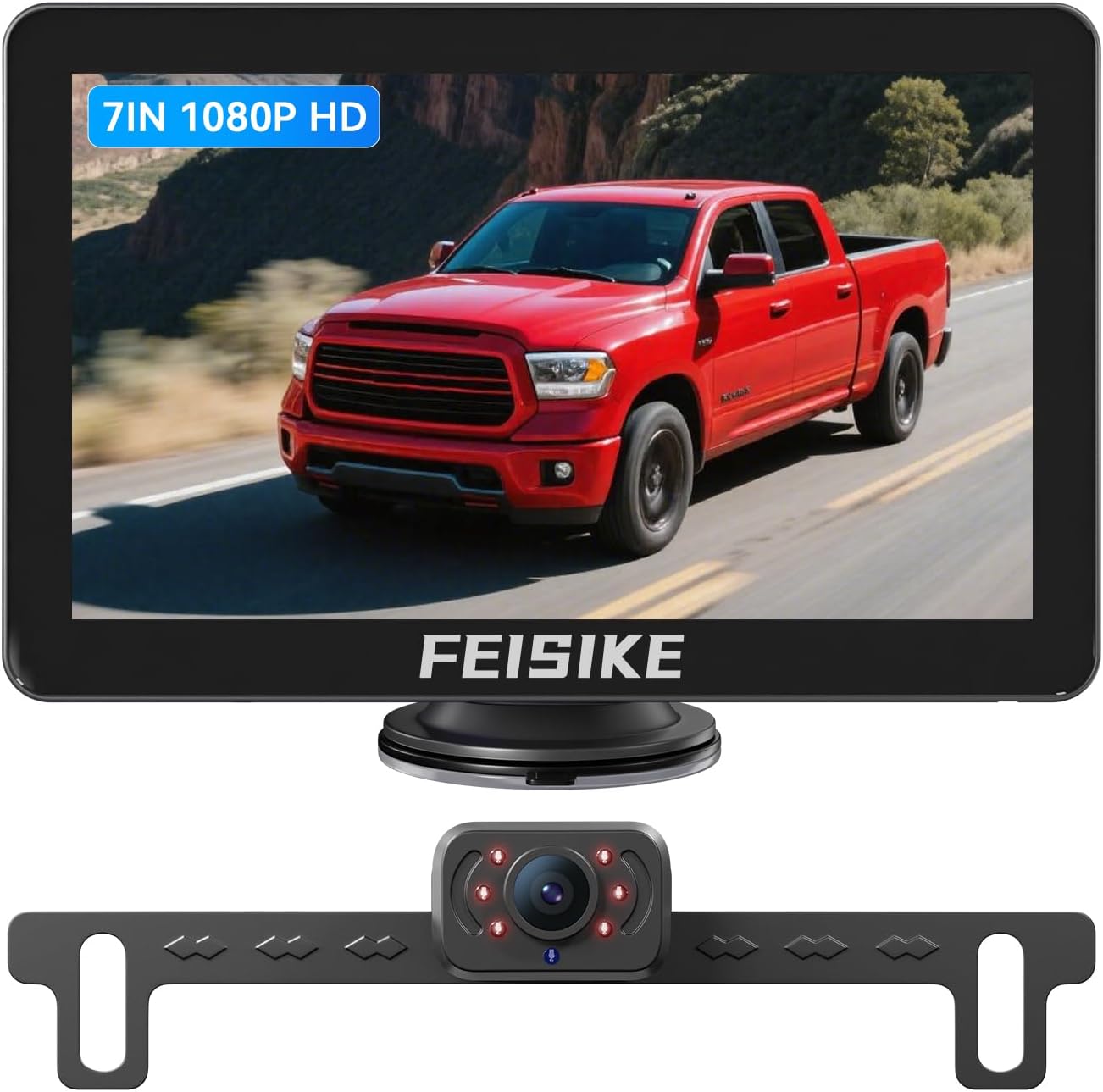 Backup Camera with IR Night Vision for Trucks and SUVs