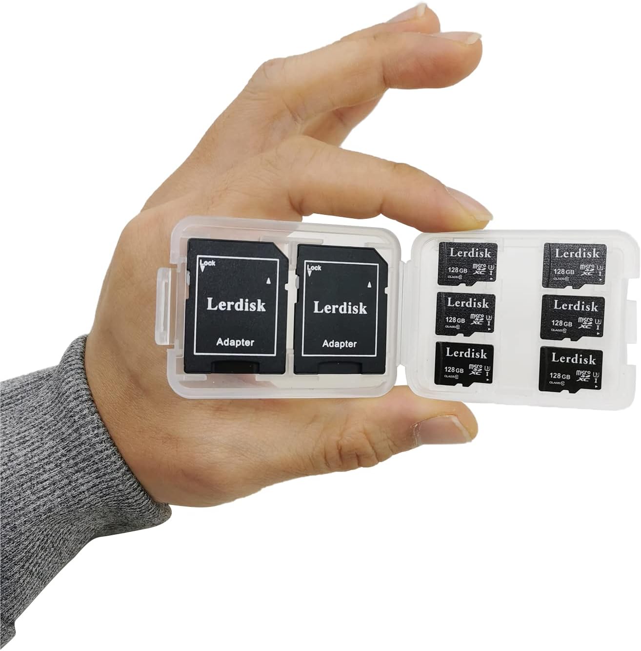 128GB Micro SD Card 6-Pack for 4K Camera and Game Console