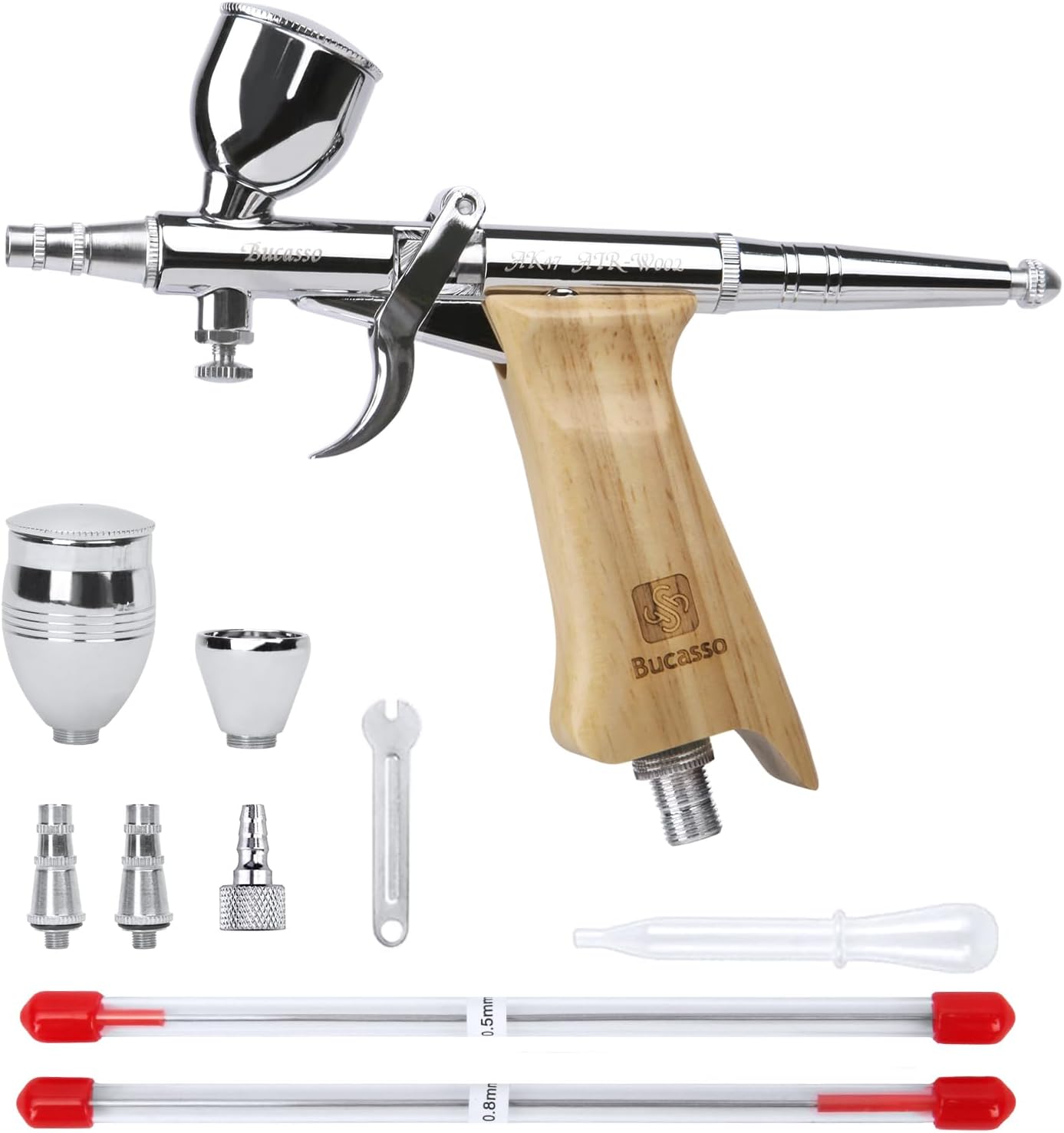 Bucasso Airbrush Kit: Versatile Spray Gun Set