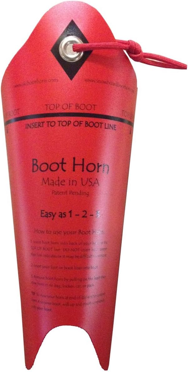 Easy-On Ski Boot Horn