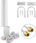 High Gain 10-12dBi Dual SMA Male Omni Antenna - Outdoor LTE