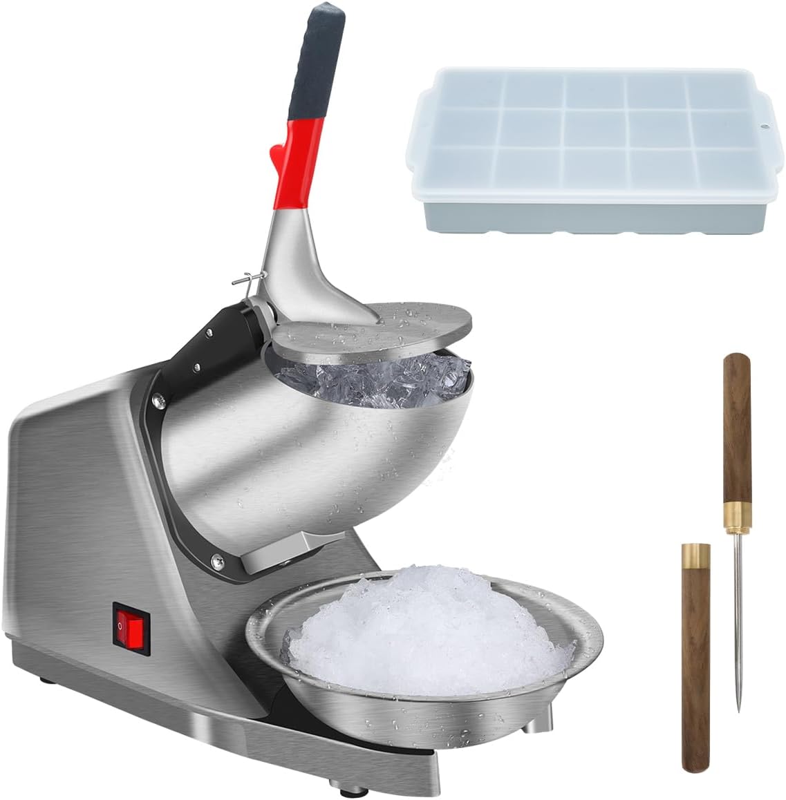 Reespring Electric Shaved Ice Machine - Quick Ice Crushing