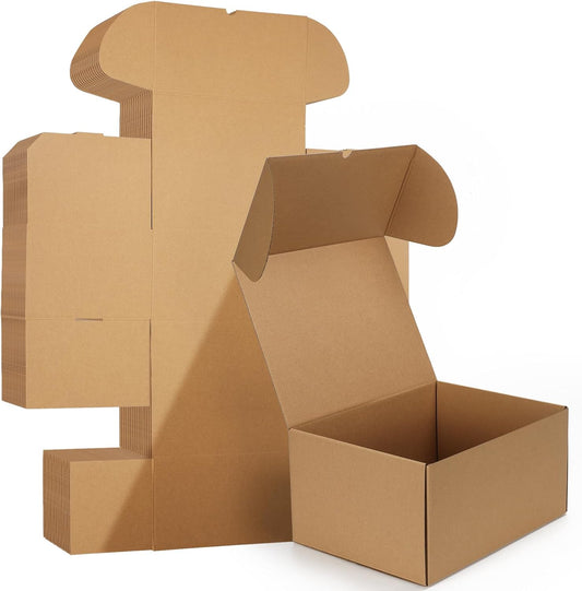 Durable 12x9x6 Shipping Boxes Set of 15 for Small Business