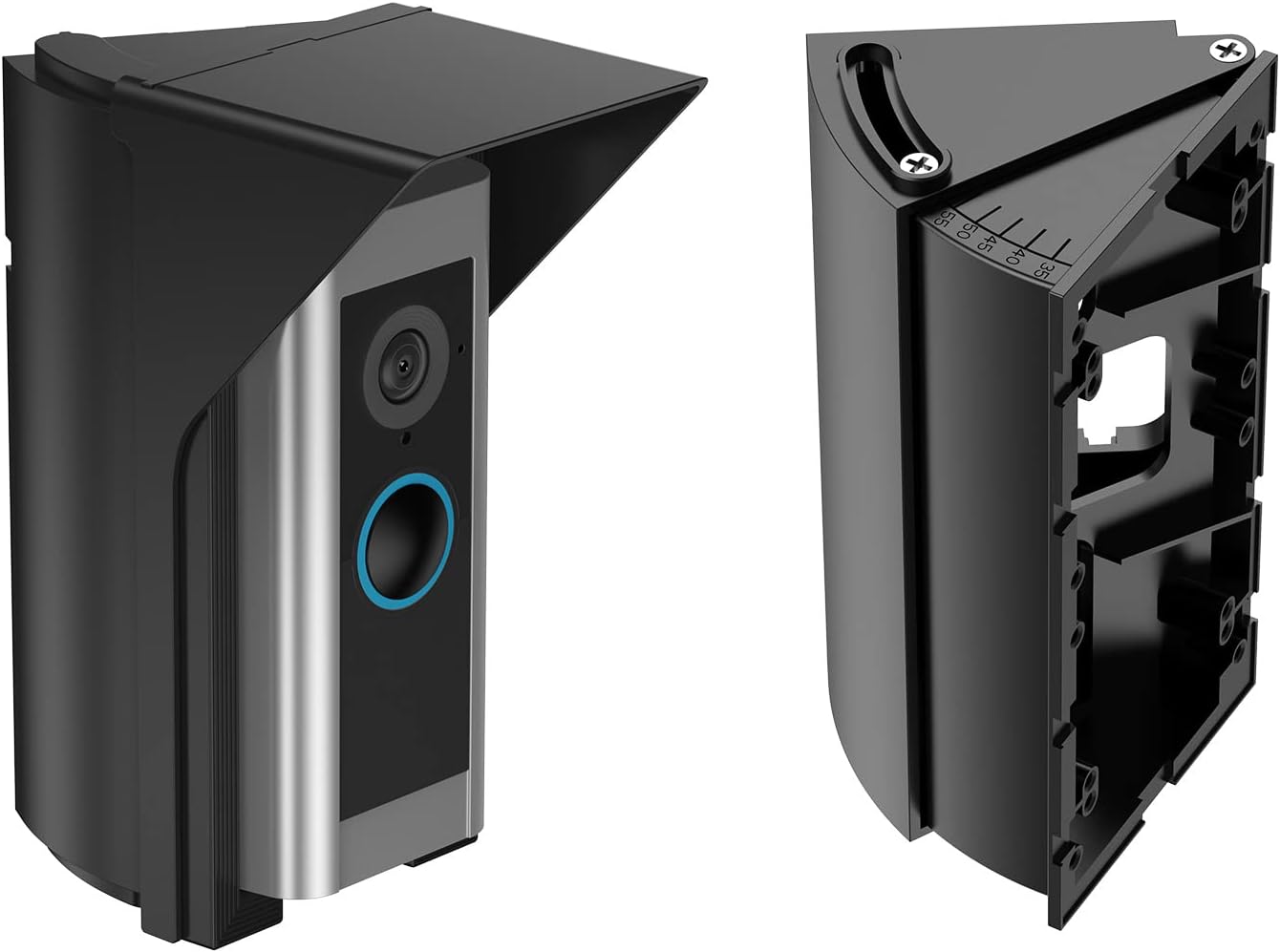 Adjustable Waterproof Mount for Video Doorbells