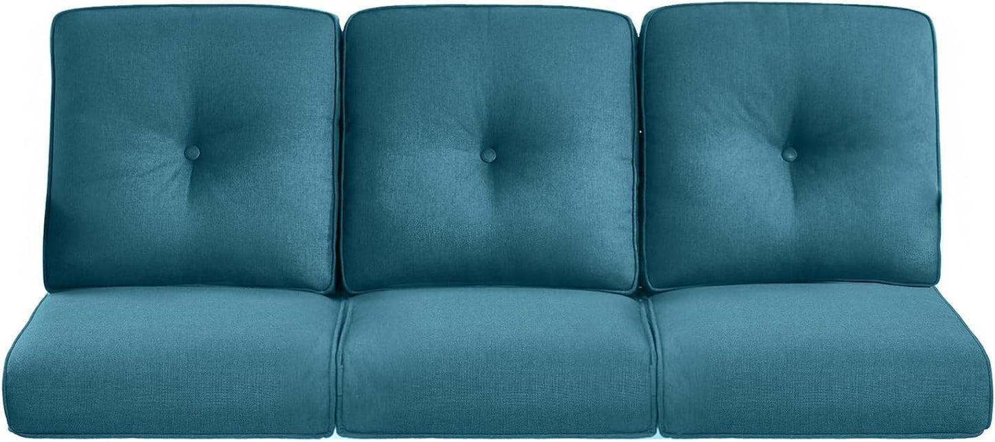 Pop Outdoor Cushions for Patio Couch Chairs Set of 3 - Comfy