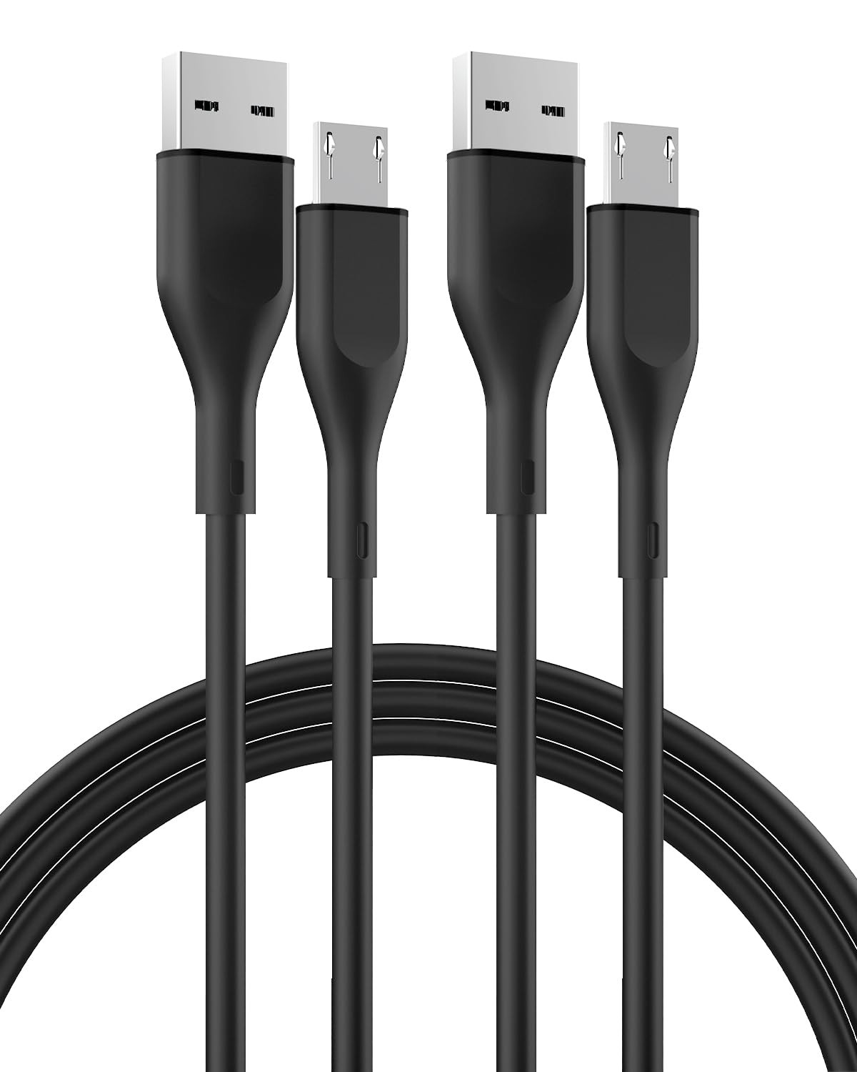 Fast Charge 2-Pack 6ft Android Cable for Samsung & More