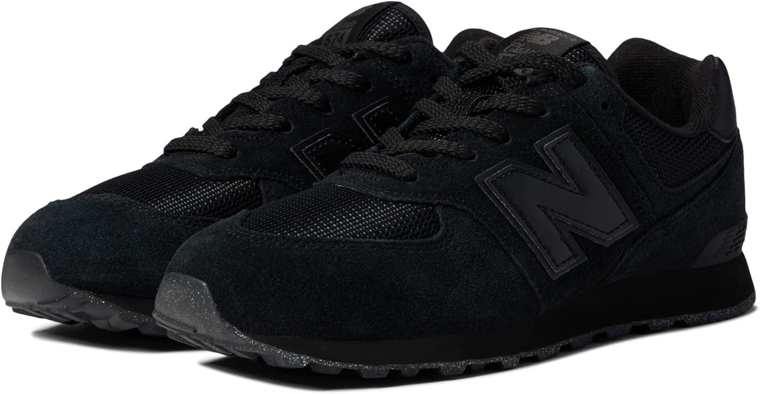 New Balance Boys' 574 V1 Lace-Up Sneakers for Active Kids