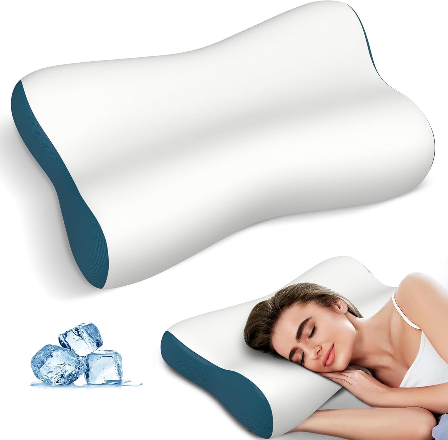 Cervical Neck Pillow for Pain Relief and Better Sleep Comfort