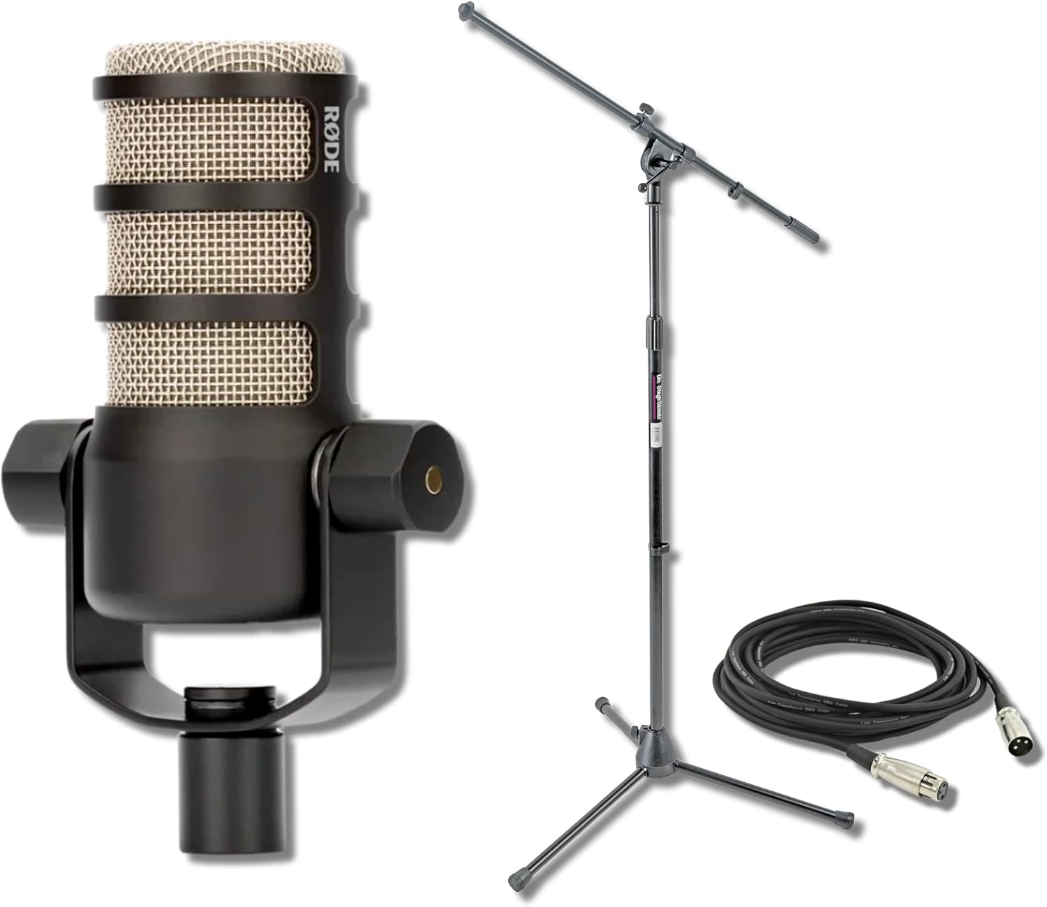 Rode PodMic Cardioid Dynamic Broadcast Microphone for Creators