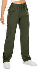 Womens Quick Dry Hiking Capri Cargo Pants - UPF 50 Lightweight