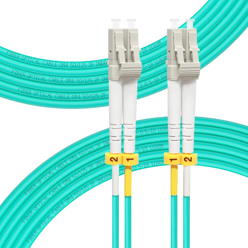 FLYPROFiber 8M OM4 LC to LC Fiber Patch Cable for High Density