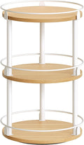 3-Tier Lazy Susan Organizer Rotating Spice Rack - Smooth 360 Spin