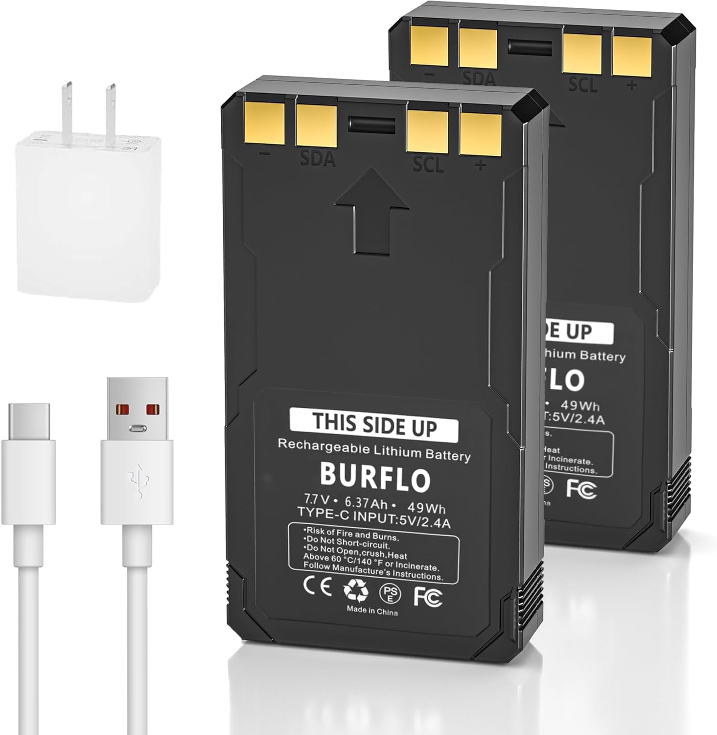 2-Pack Rechargeable Battery for Flex Series Cellular Trail Camera