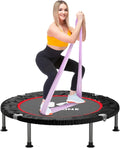 40in Mini Foldable Spring Rebounder Trampoline for Adults - Compact