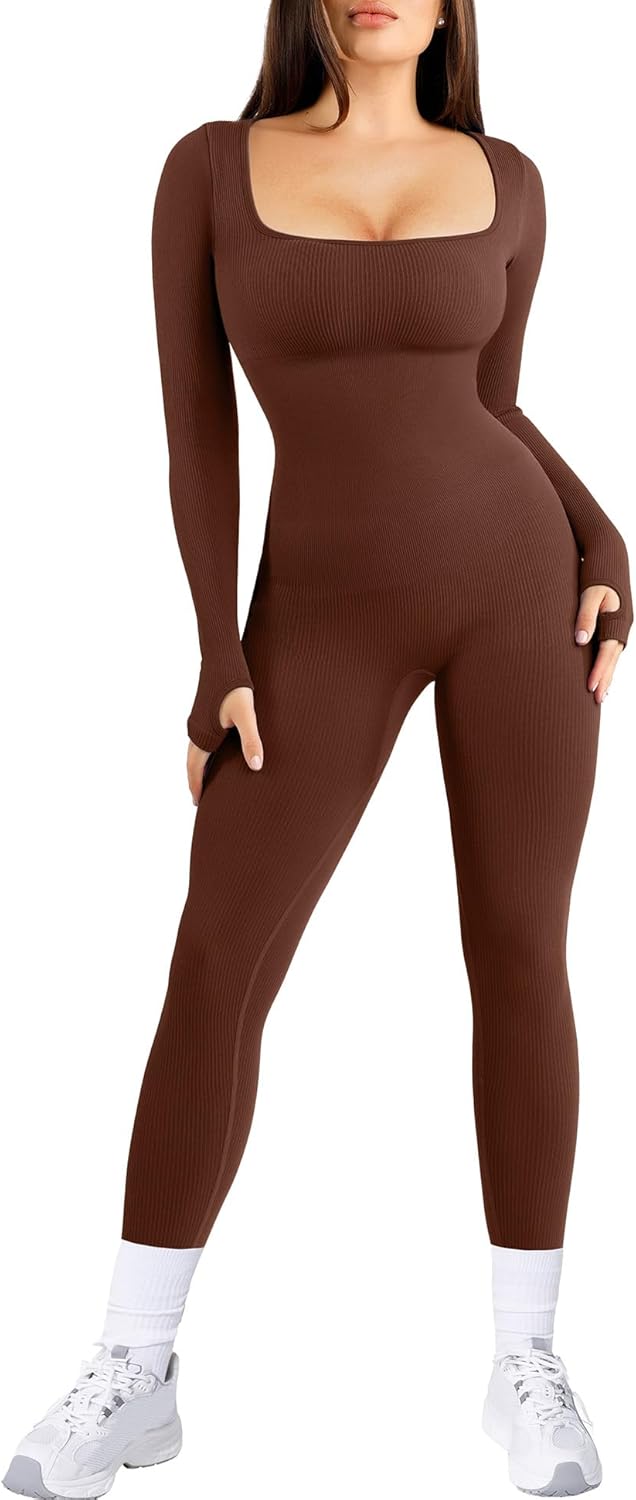 Popilush Jumpsuits for Women with Built-In Bra and Comfort