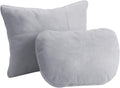 Car Neck and Lumbar Pillow Set for Driving Seat - Soft Support
