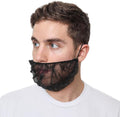 Beard Nets 18 in and 21 in Disposable Beard Covers - Food Service Fit