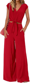 PRETTYGARDEN Women's Summer 2 Piece Outfits 2025 - Flattering Casual