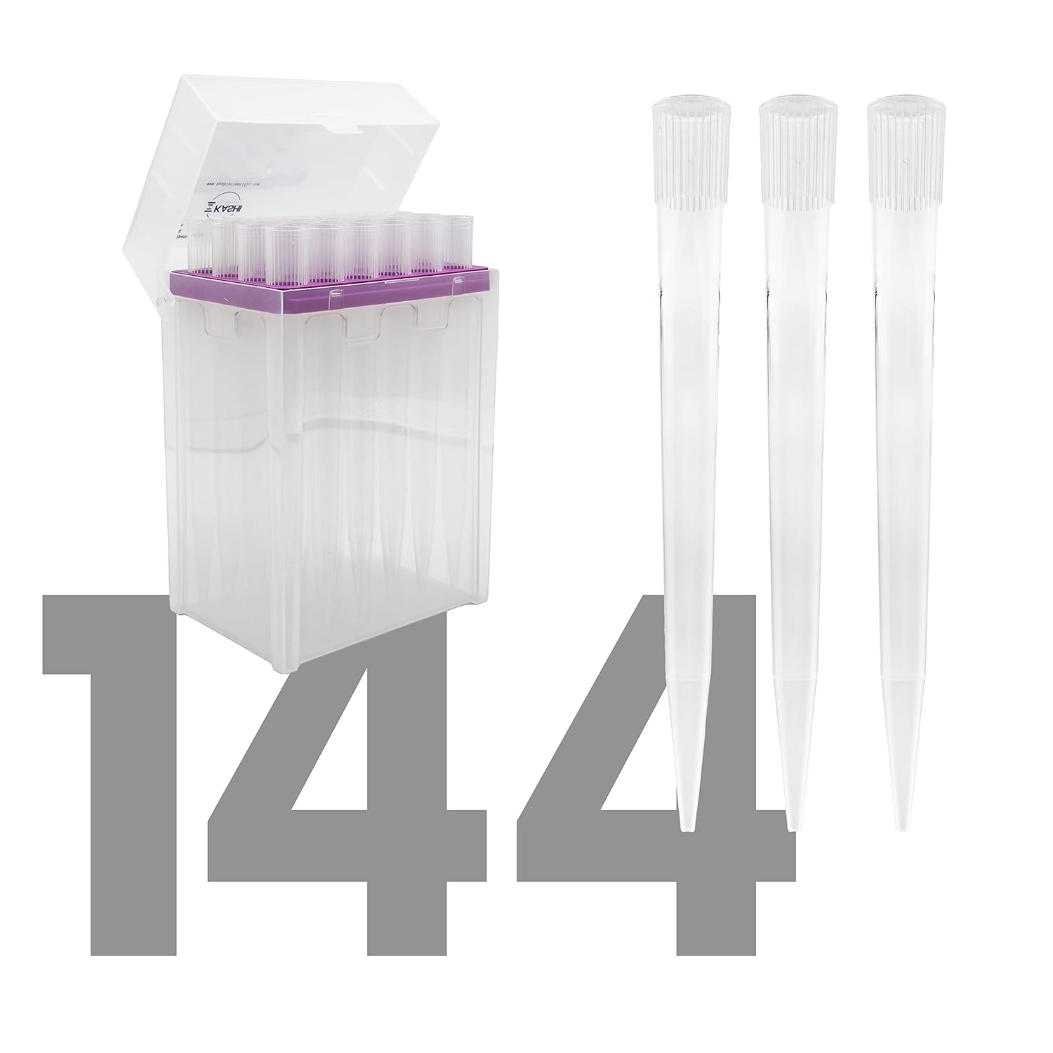 5000uL Universal Racked Laboratory Pipette Tips for Precision