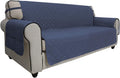 Sofa Slipcover for 3 Cushion Couch Navy - Waterproof Protector