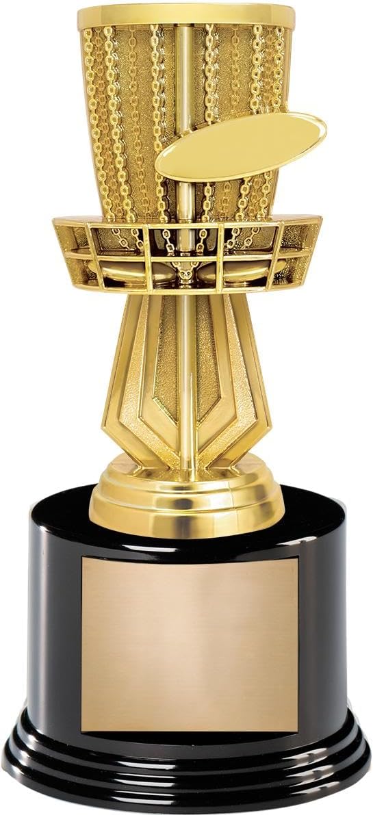 Crown Awards Disc Golf Basket Trophy