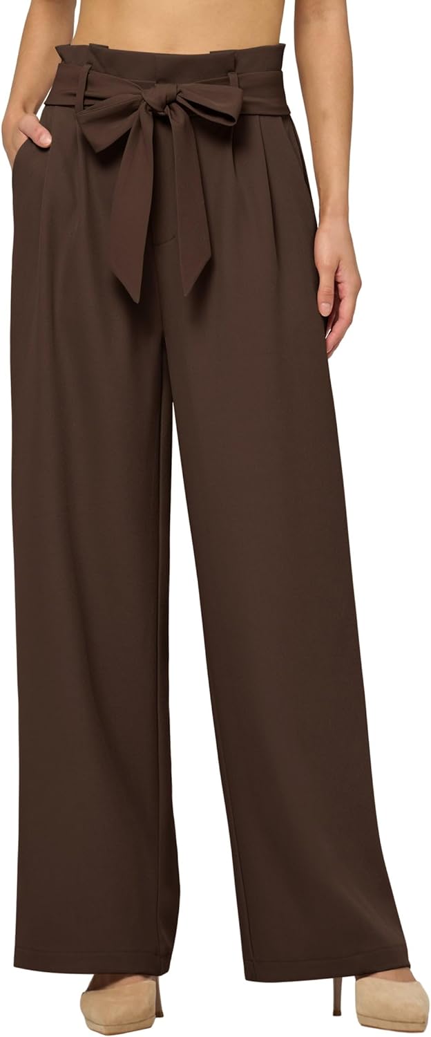 Willit Women's High Waisted Wide Leg Pants for Casual Elegance