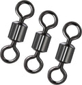 Rolling Barrel Fishing Swivels High Strength - Smooth 360 Rotation