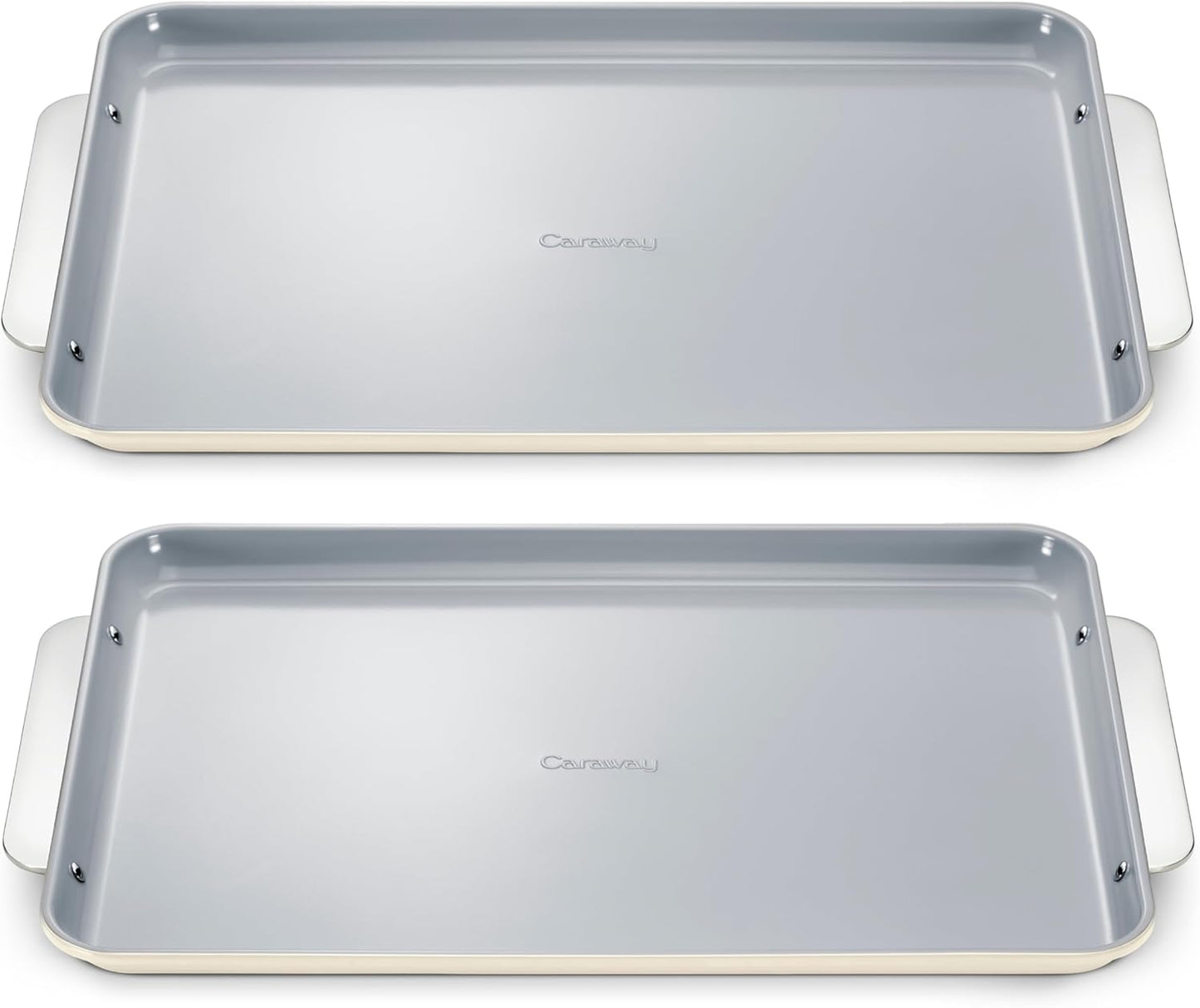 Caraway Non-Stick Ceramic Large Baking Sheet Duo for Perfect Baking